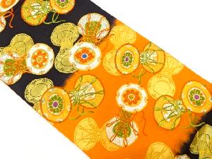 アンティーク　鼓模様織り出し袋帯（材料）